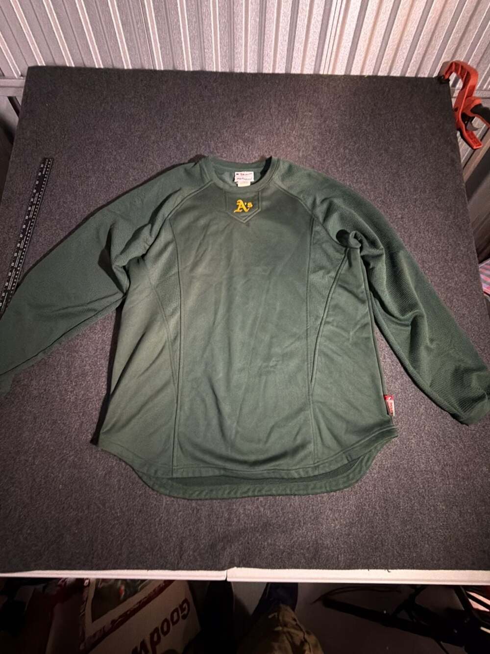Oakland Athletics Majestic Athletic Authentic Collection Therma Base Pullover